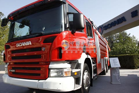 斯堪尼亞P420 CB6X4HNZ水罐泡沫消防車.jpg 斯堪尼亞P420 CB6X4HNZ水罐泡沫消防車.jpg